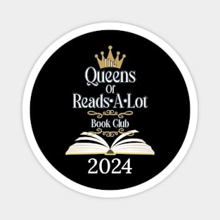 The Queens of Reads A Lot 2024 Reading List Magnet